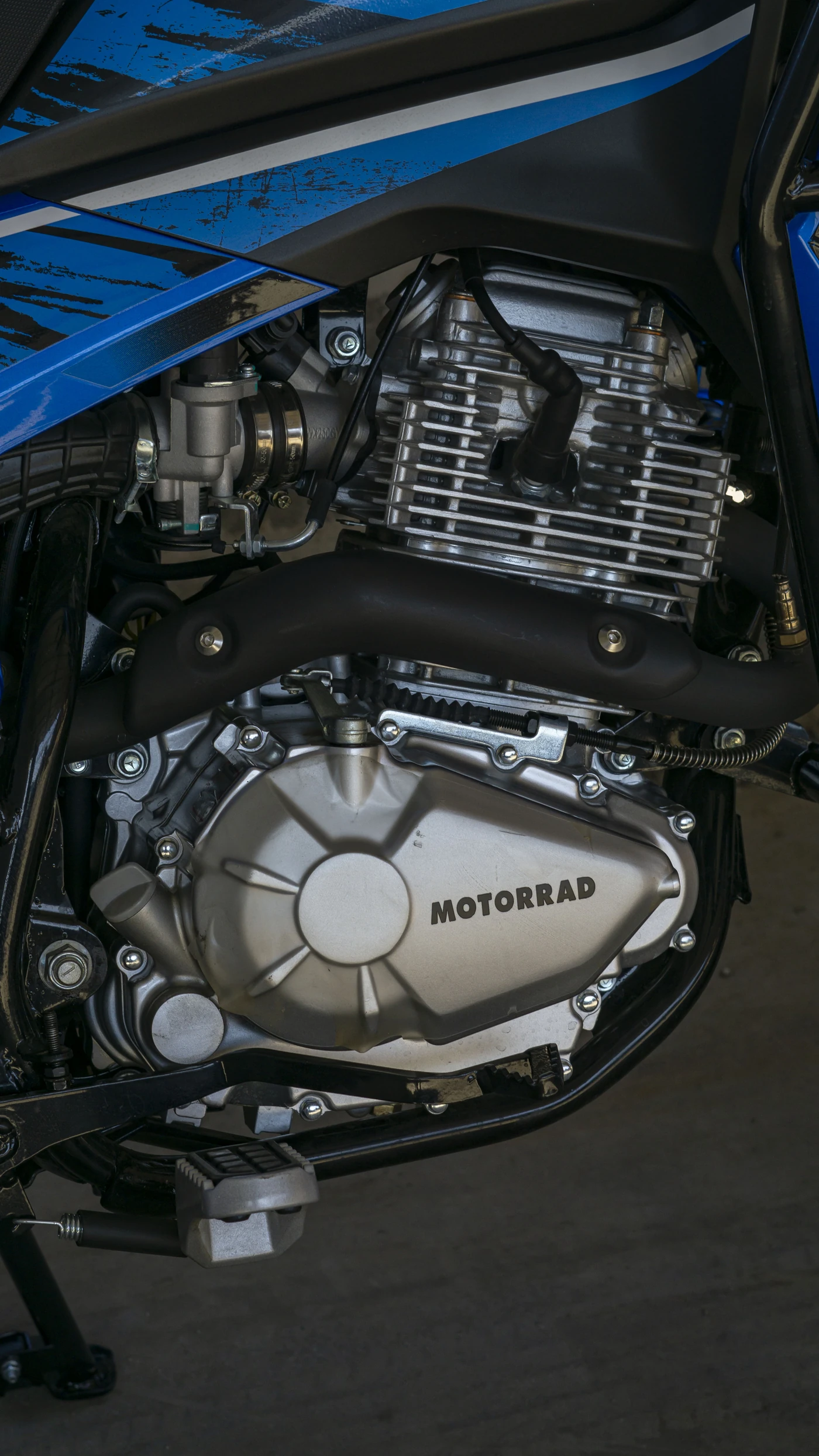 Motor Motorrad, detalle de fábrica